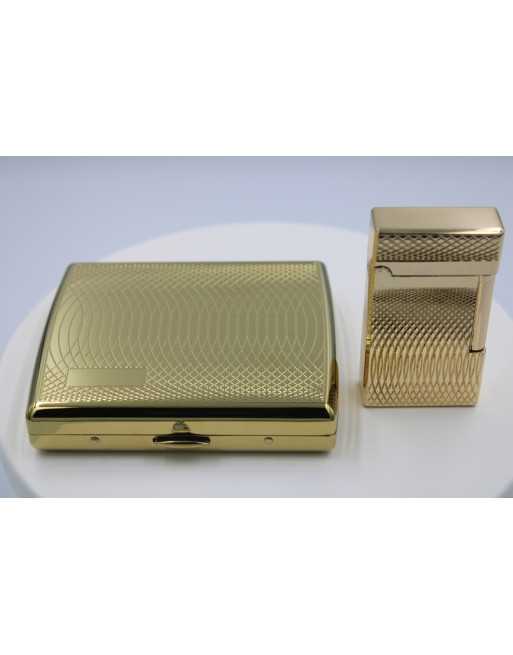 Pakketilbud med Luigi Ricci jet lighter af...