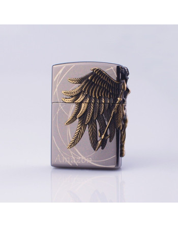 Krigsengel kvalitets lighter sort