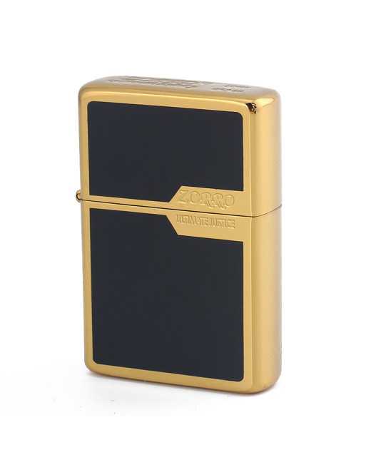 Zorro kvalitetslighter i sort/guld