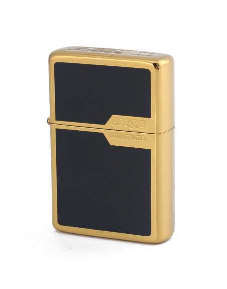 Zorro kvalitetslighter i sort/guld