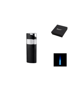 Eurojet Lady jet lighter i krom og sort 2