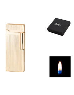 Eurojet Paris flint lighter i guld farve 2