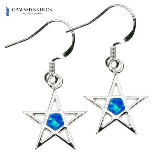 Oreringe Med Sol Og Pentagram Motiv main image 1