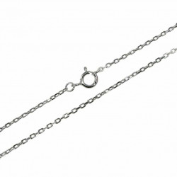 Uendelighed Symbol med Halskæde (38 cm) + Opal vedhæng med sne (hvid) opal sten, 925 Sterling sølv, zirkonia & rhodium belægning 2