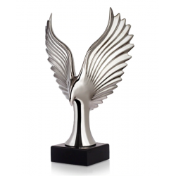 Sølv Ørn statue og figur