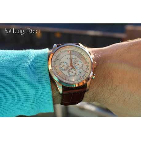 Luigi Ricci Eleganza X10 armbånds ur til mænd & herrer