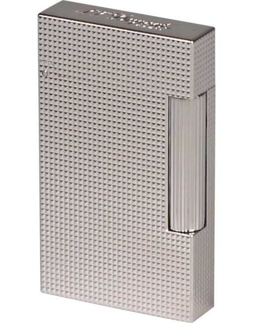 Dupont Lighter Ligne 2 Slim Micro Diamant Palladium 017081 Sz
