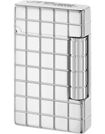 Dupont lighter "Initial" square chrome color flint...