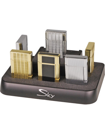 Sky flint lighter kollektion med 6 kvalitets lightere,...