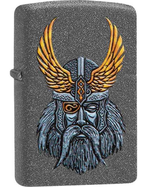 Se Zippo lighter "Odin Head" hos OpalSmykker.dk