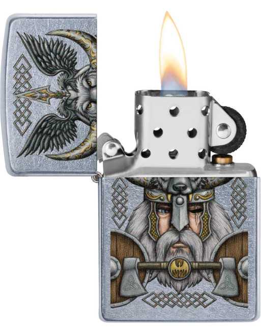 Zippo Lighter "Viking Odin" Limited Edition
