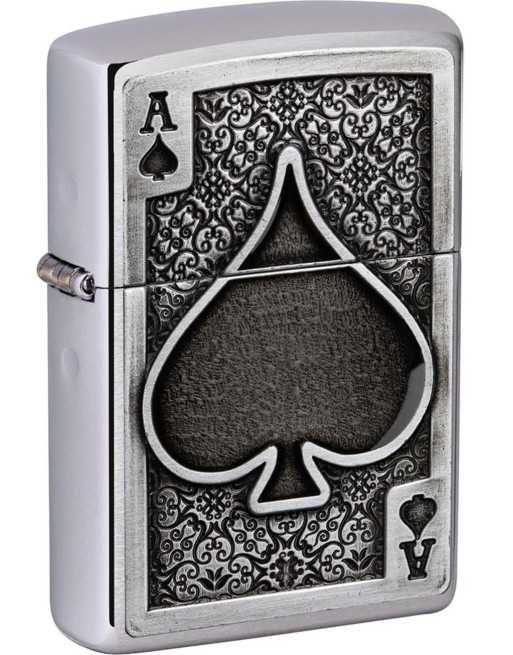 Billede af Zippo lighter "Ace of Spades"