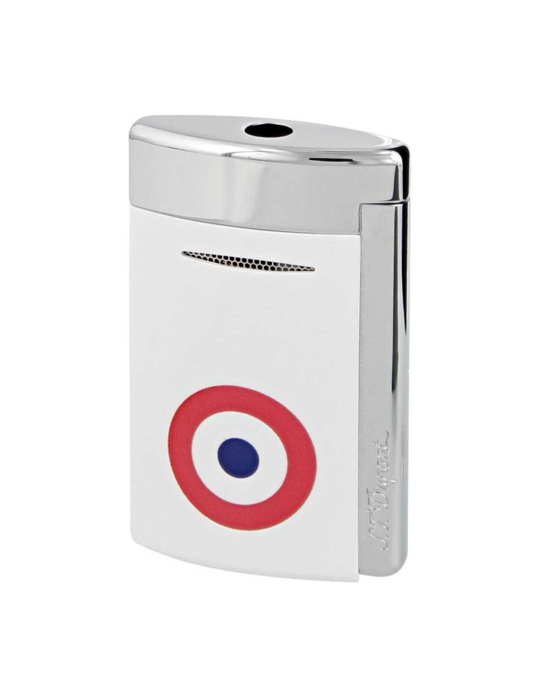 Dupont Minijet 3 "White Rosette" - kvalitets jet lighter & stormlighter fra S.T. Dupont
