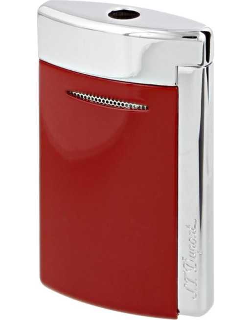 Se Dupont Minijet 3 red kvalitets jet lighter & stormlighter fra S.T. Dupont hos OpalSmykker.dk