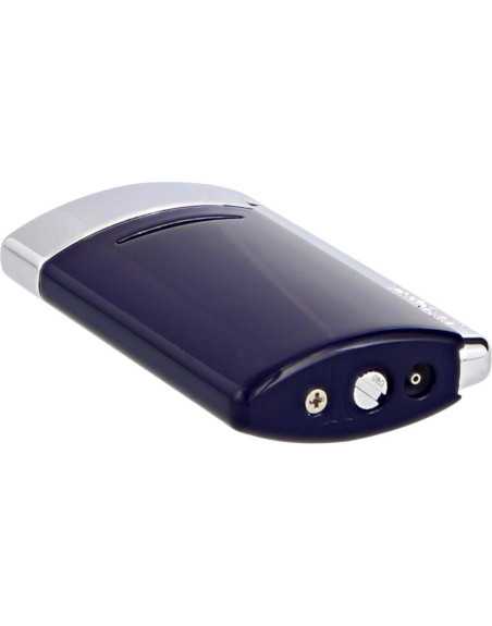 Dupont Minijet 3 navy blue kvalitets jet lighter & stormlighter fra S.T. Dupont