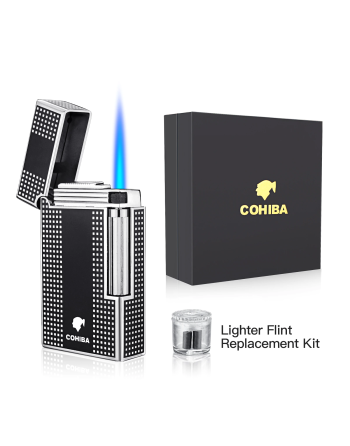 Derui sort cigar-og cigaret Jet flint kvalitets lighter... 2