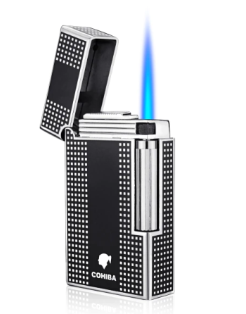 Derui sort cigar-og cigaret Jet flint kvalitets lighter...