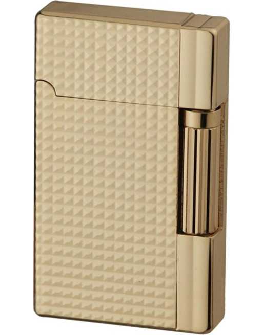 Jean Claude flint lighter "Dustin" guld kvalitets lighter (4033215075002)