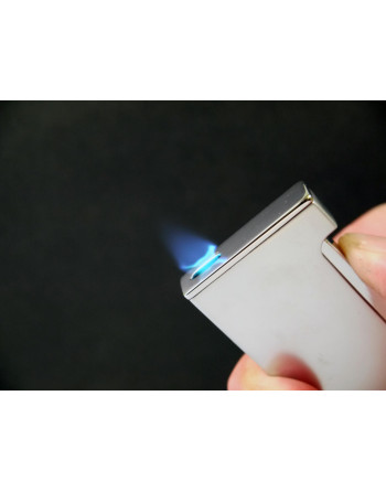 Jean Claude "Flat Flame" jet lighter krom 2